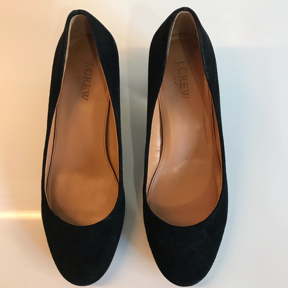 J Crew Suede Block Heel (Brand New! Never Worn!)